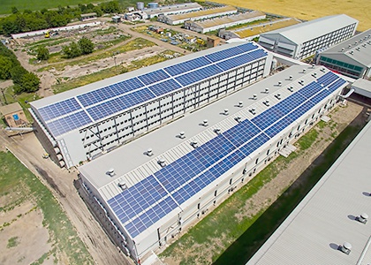 для наземных солнечных электростанций